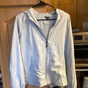 It’s a Hannah jacket and a large and gray